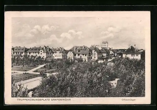 AK Grafenwöhr, Truppenübungsplatz, Offizierslager