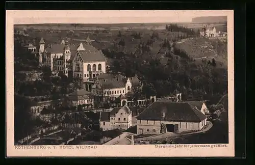 AK Rothenburg, Hotel Wildbad