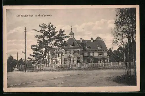 AK Grafenwöhr, Militärgasthof