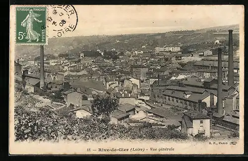 AK Rive-de-Gier, Vue Generale