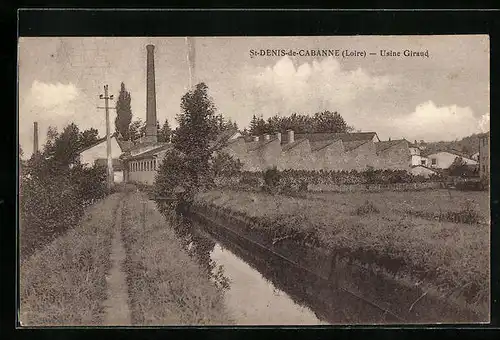 AK St-Denis-de-Cabanne, Usines Giraud