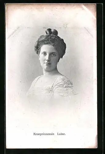 AK Kronprinzessin Luise von Sachsen