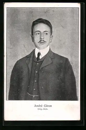 AK André Giron, Ehemann von Prinzessin Louise