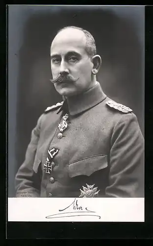 AK Max von Baden in Uniform