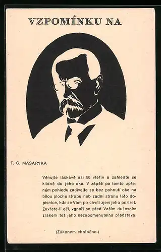 AK Präsident Masaryk (TGM), optische Täuschung