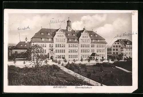 AK Bayreuth, Oberrealschule