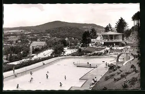 AK Bad Kissingen, Städtisches Schwimmbad