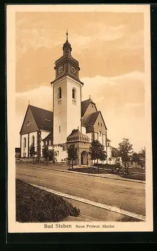 AK Bad Steben, Neue Protestantische Kirche