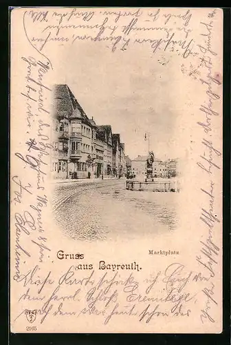 AK Bayreuth, Marktplatz