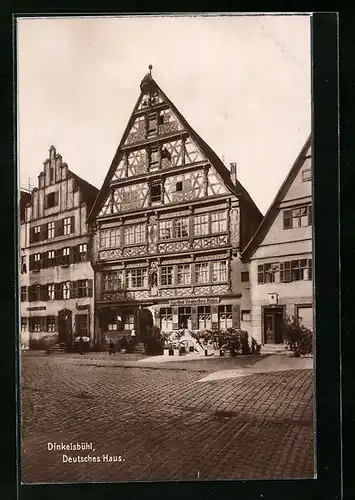 AK Dinkelsbühl, Deutsches Haus