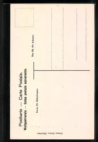 AK Bayreuth, Denkmal des Königs Maximilian II. von Bayern