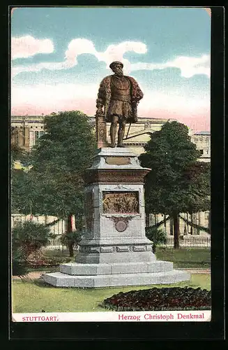 AK Stuttgart, Herzog Christoph Denkmal
