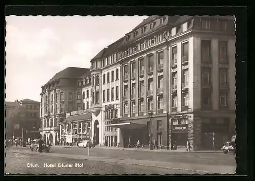 AK Erfurt, Hotel Erfurter Hof