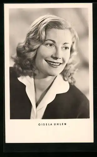 AK Schauspielerin Gisela Uhlen in ihren besten Jahren
