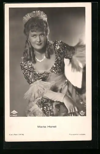 AK Schauspielerin Marte Harell