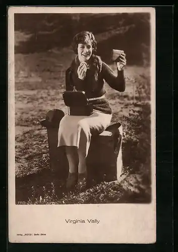 AK Schauspielerin Virginia Vally