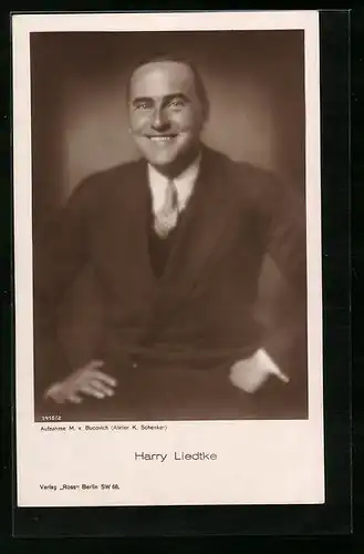 AK Schauspieler Harry Liedtke