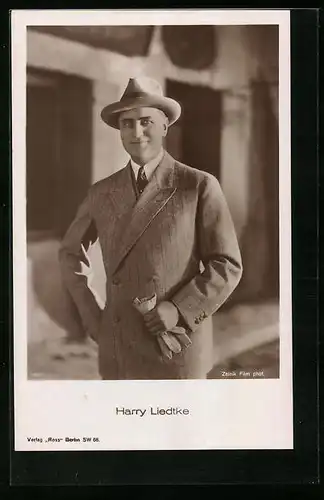 AK Schauspieler Harry Liedtke