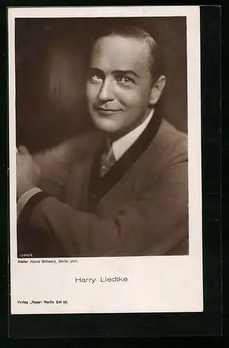 AK Schauspieler Harry Liedtke