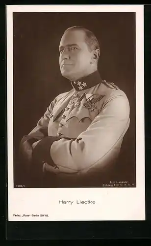 AK Schauspieler Harry Liedtke in Uniform