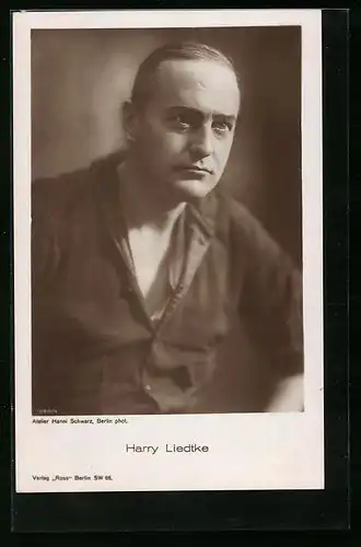 AK Schauspieler Harry Liedtke