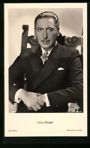 AK Schauspieler Willy Birgel