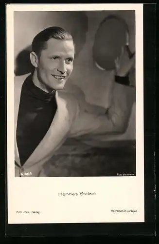 AK Schauspieler Hannes Stelzer