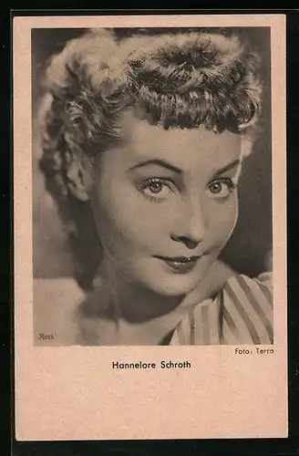 AK Schauspielerin Hannelore Schroth