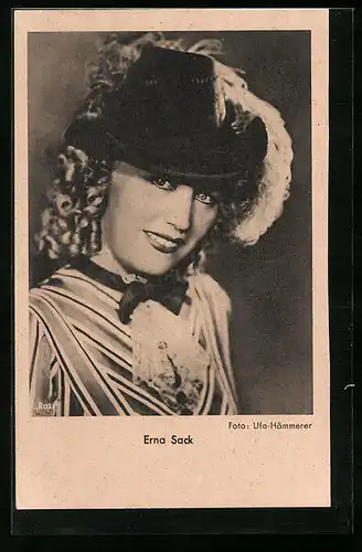 AK Schauspielerin Erna Sack