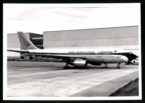 Fotografie Flugzeug Airbus A300, Passagierflugzeug der Suid-Afrikaanse Lugdiens, Kennung ZS-SDA