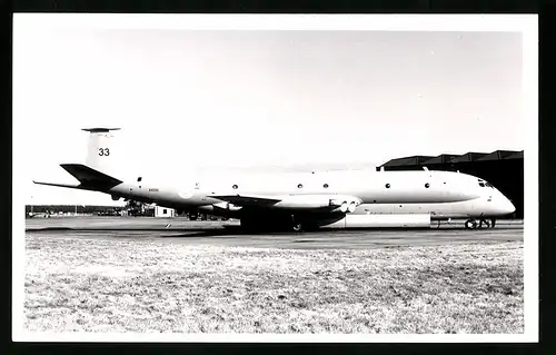 Fotografie Flugzeug British Aerospace Nimrod, Militärflugzeug der Royal Air Force, Kennung XV233