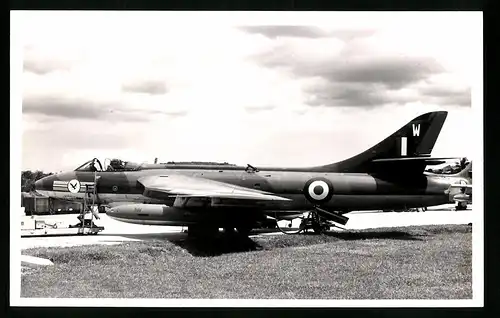 Fotografie Flugzeug Hawker Hunter, Militärflugzeug der Royal Air Force