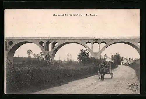 AK St-Florent-sur-Cher, Le Viaduc