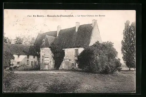 AK Bessais-le-Fromental, Le vieux Chateau des Barres