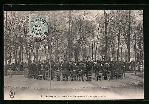 AK Bourges, Jardin de l`Archeveche