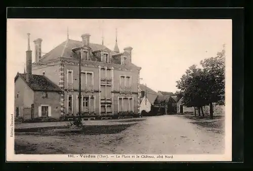 AK Vesdun, La Place et le Chateau, cote Nord