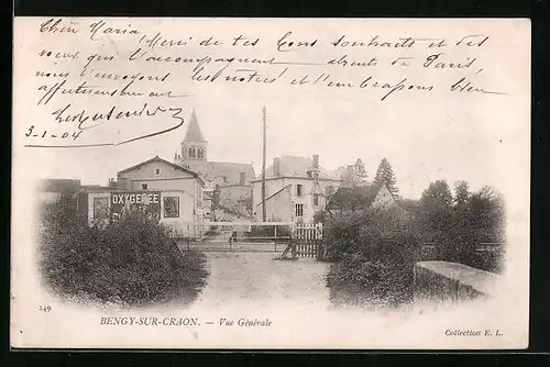 AK Bengy-sur-Craon, Vue generale