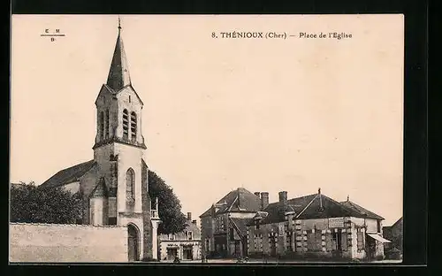 AK Thénioux, Place de l`Eglise