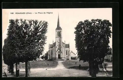 AK Veaugues, La Place de l`Eglise