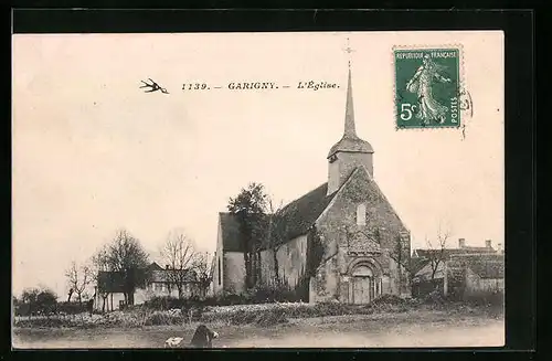 AK Garigny, L`Église