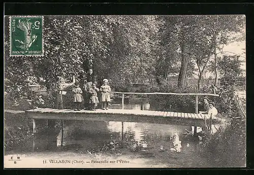 AK Villabon, Passerelle sur l`Yèvre