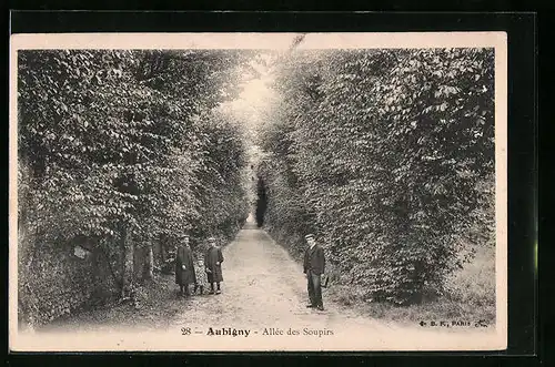 AK Aubigny, Allée des Soupirs