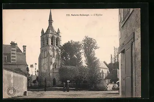 AK Sainte-Solange, L`Eglise