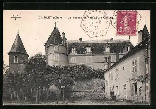 AK Blet, Le Bureau de Poste et le Chateau