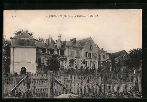 AK Crézancy, Le Chateau, facade sud