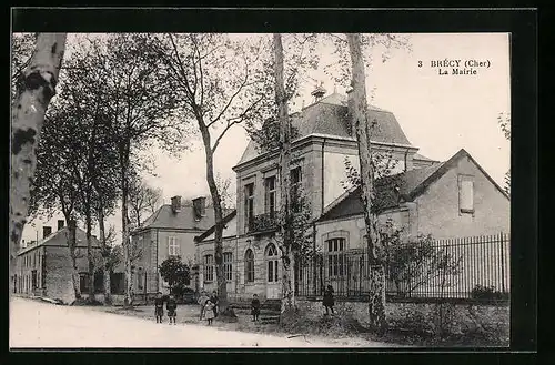 AK Brécy, La Mairie