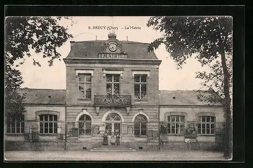 AK Brécy, La Mairie