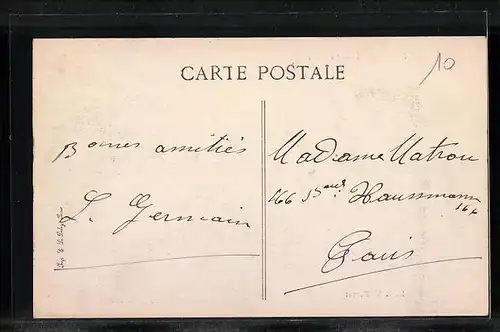 AK Nérondes, La Poste