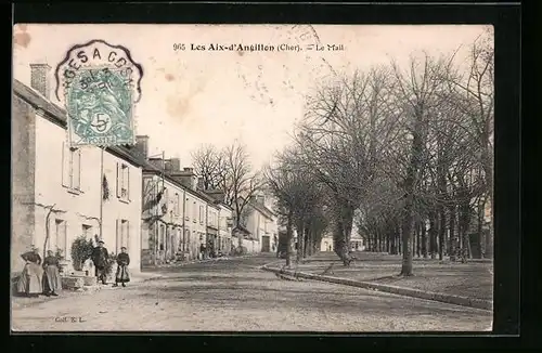 AK Les Aix-d`Angillon, La Mail