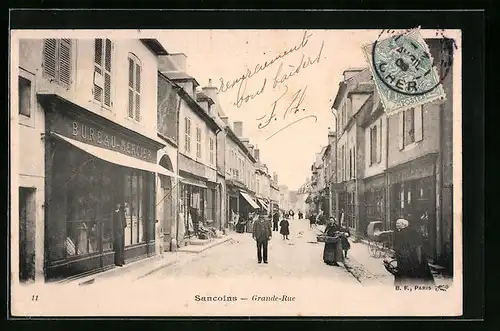 AK Sancoins, Grande Rue
